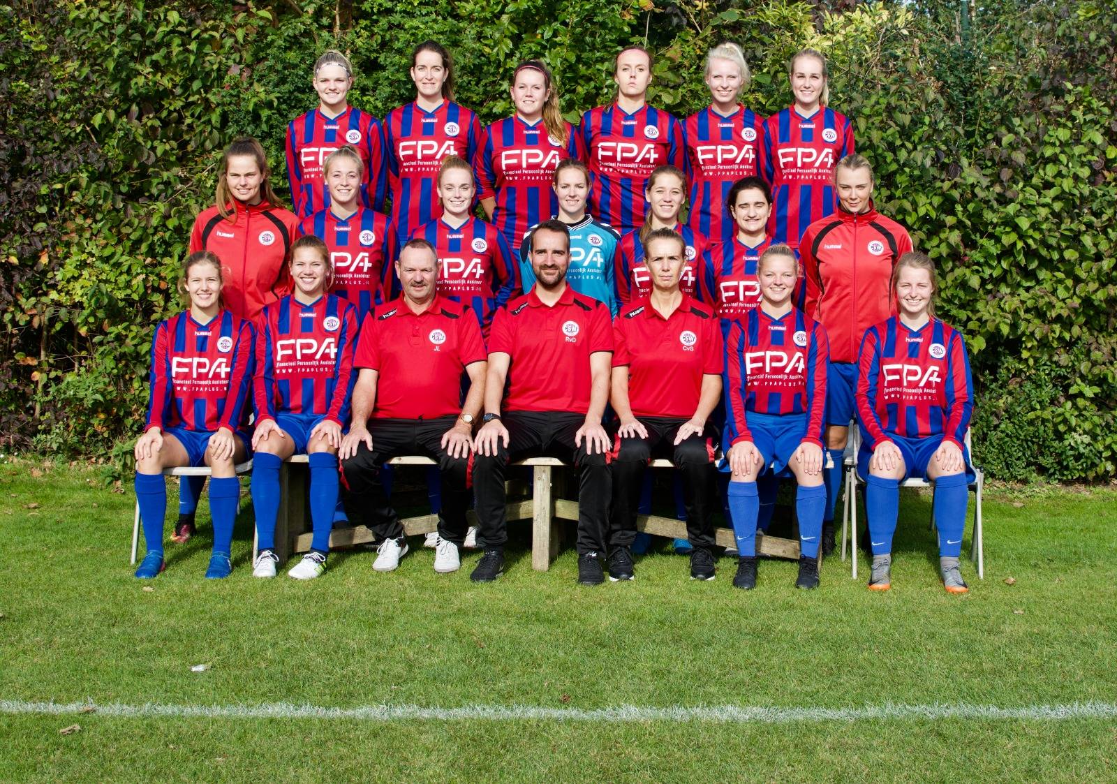 CSW Vrouwen 1 seizoen 2018/2019